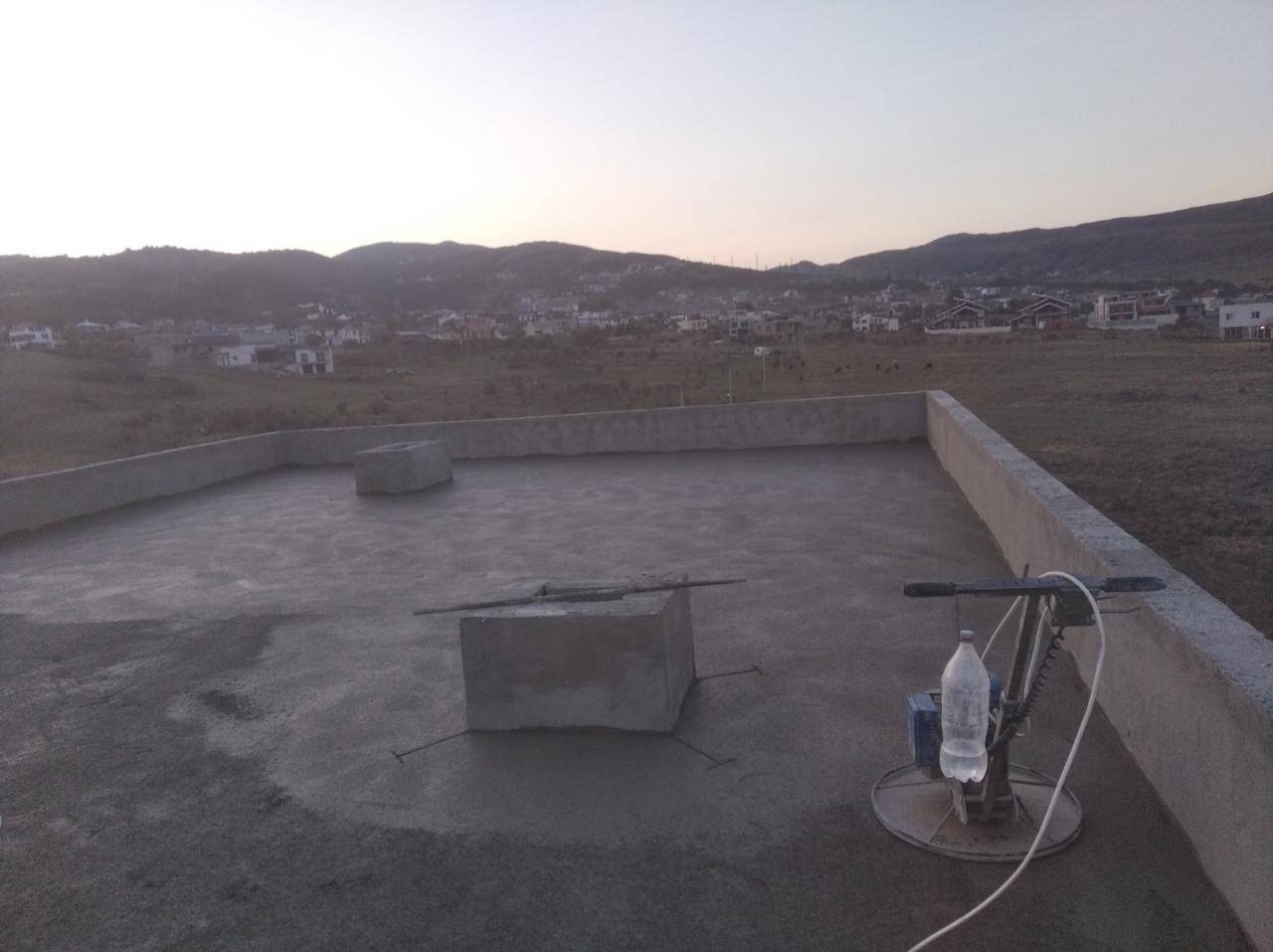 სახურავის ფილის დასრულება